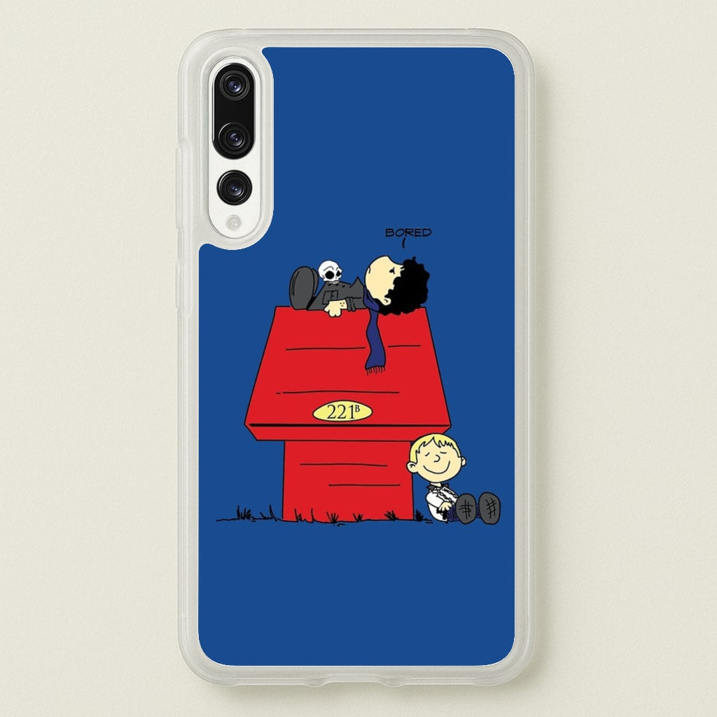 Detective Cartoon - Sherlock Phone Case for Huawei P20 Pro