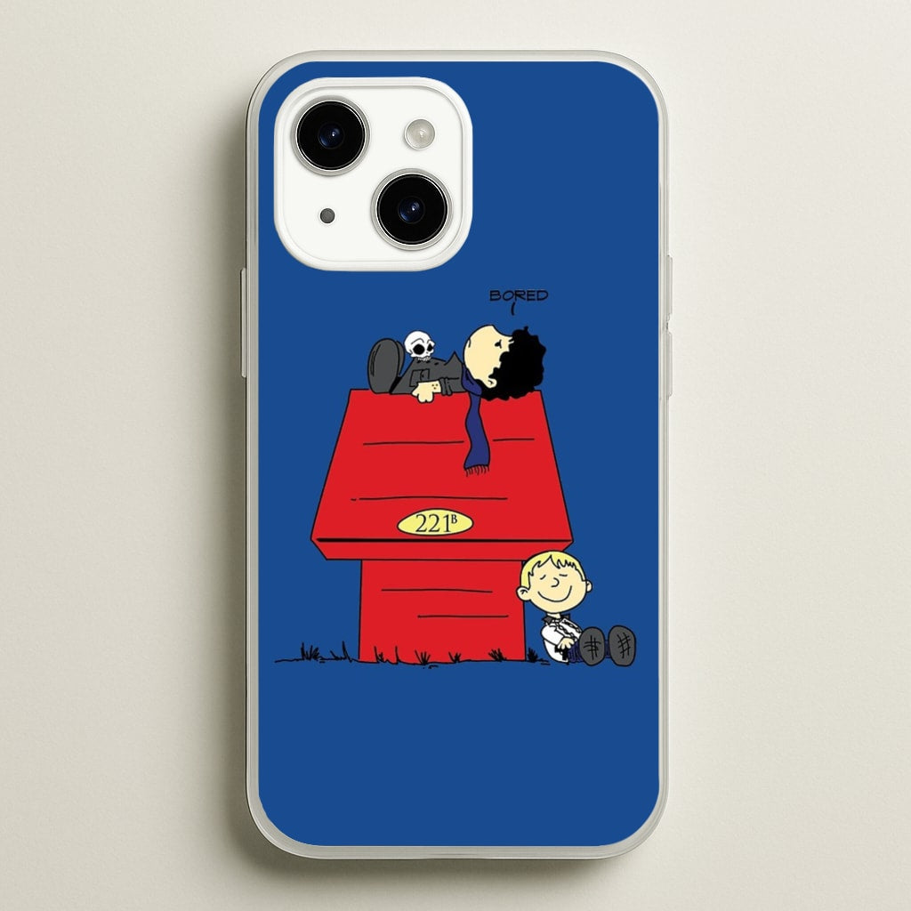 Detective Cartoon - Sherlock Phone Case for iPhone 15 Plus