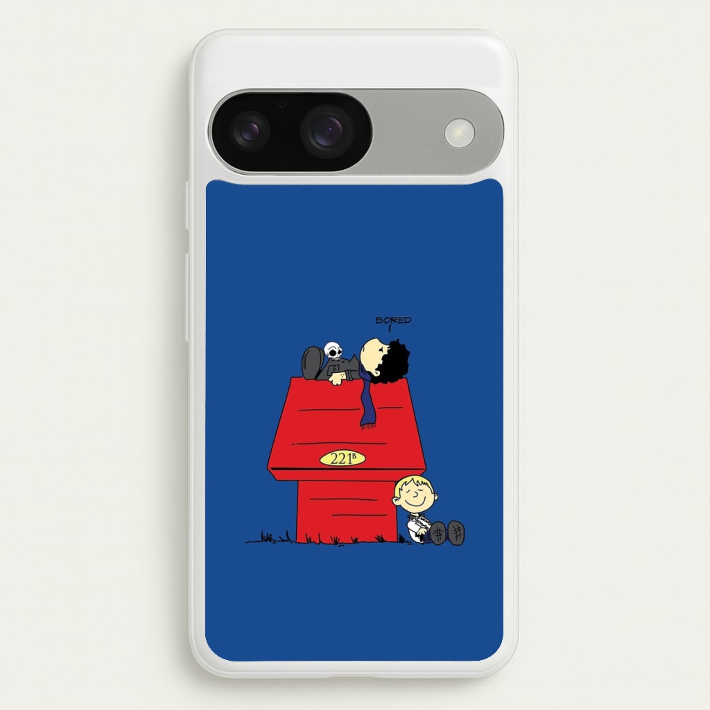 Detective Cartoon - Sherlock Phone Case for Google Pixel 9 / 9 Pro