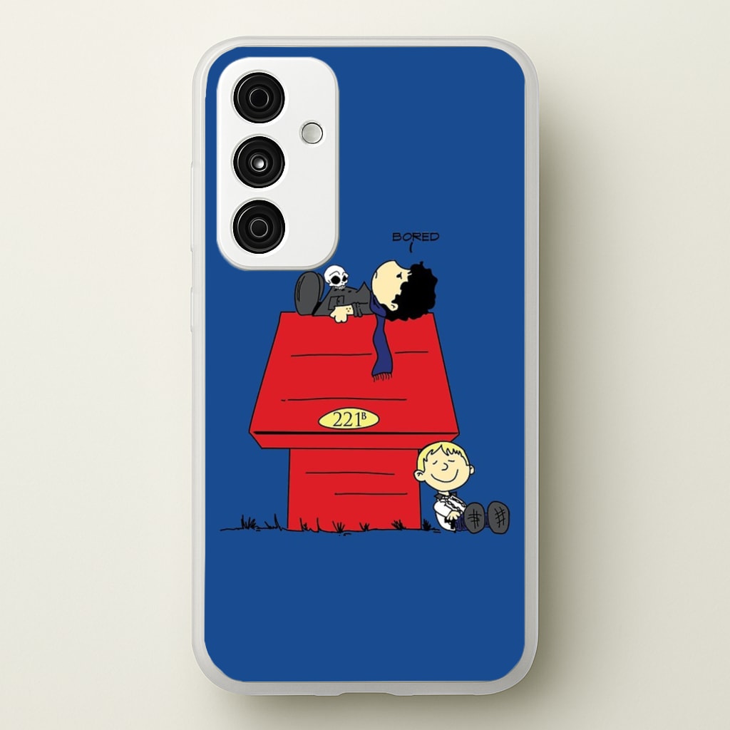 Detective Cartoon - Sherlock Phone Case for Galaxy A35