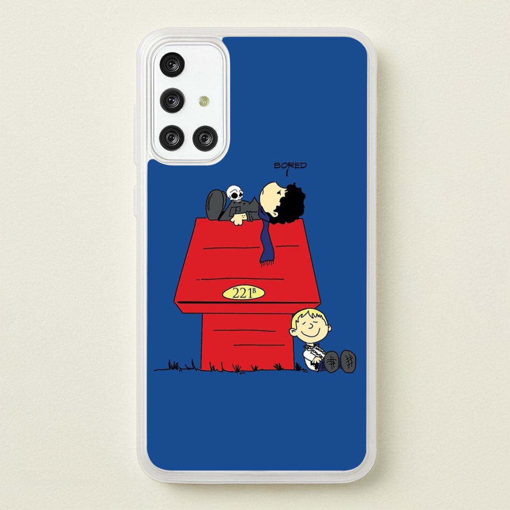 Detective Cartoon - Sherlock Phone Case for Galaxy A71