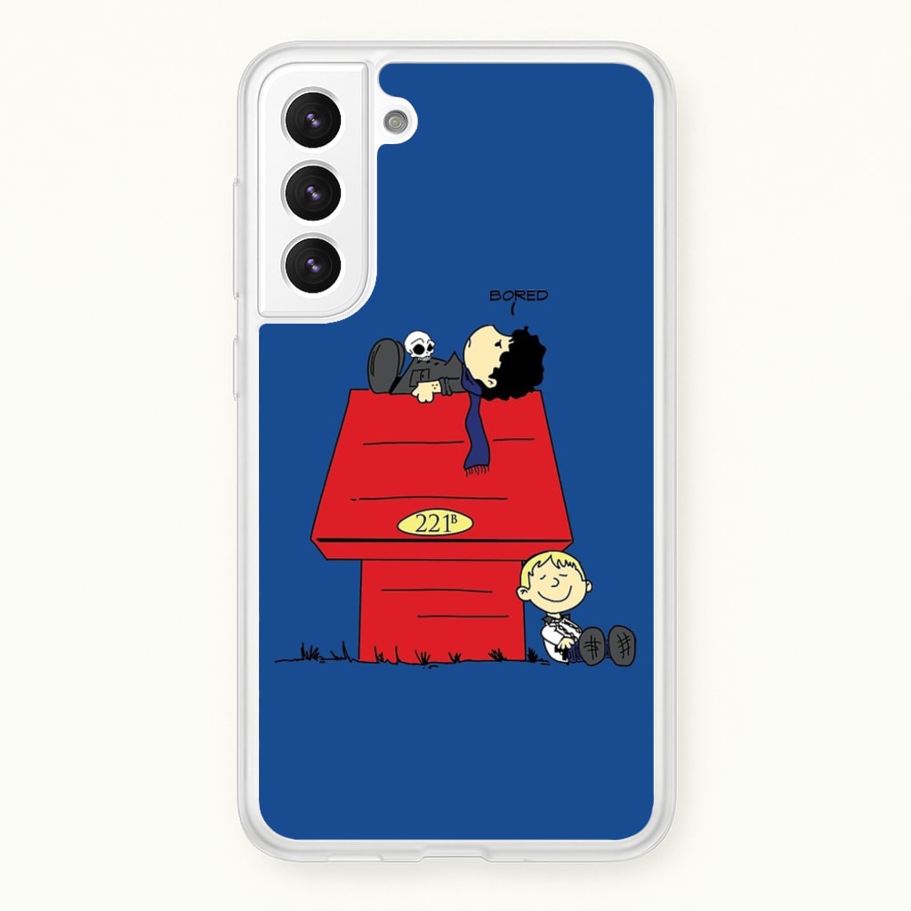 Detective Cartoon - Sherlock Phone Case for Galaxy S21 Plus