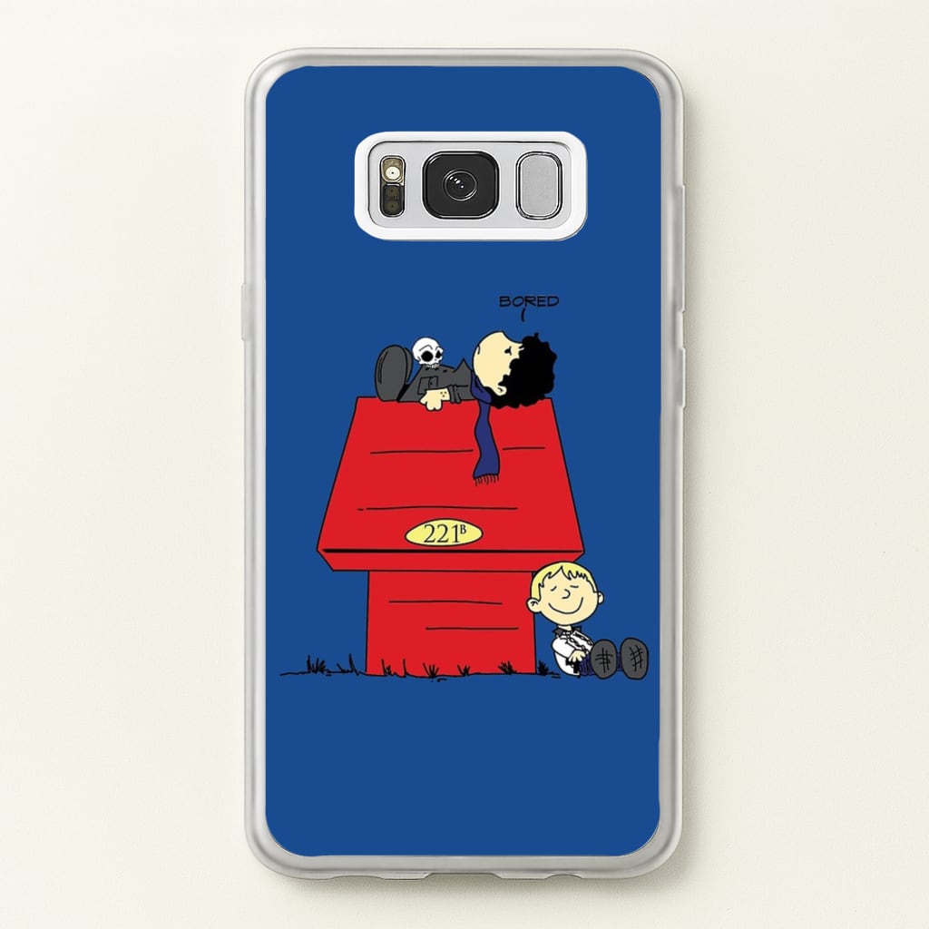 Detective Cartoon - Sherlock Phone Case for Galaxy S8