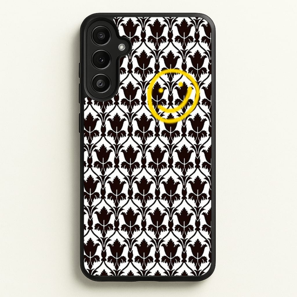 Detective Wallpaper Smile - Sherlock Phone Case for Galaxy A36