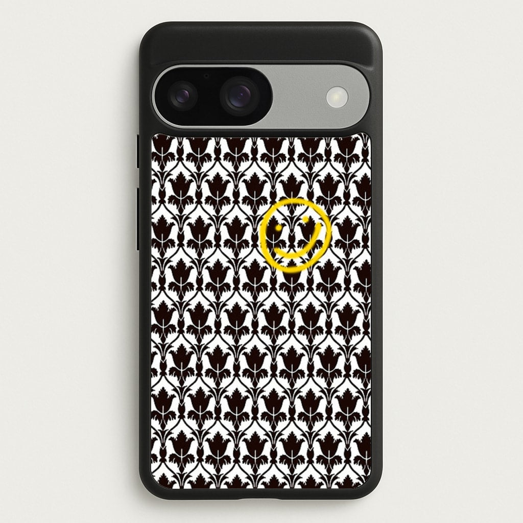 Detective Wallpaper Smile - Sherlock Phone Case for Google Pixel 9 / 9 Pro