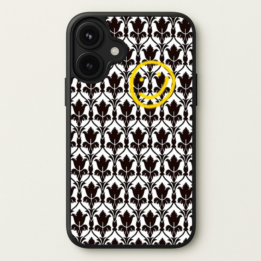 Detective Wallpaper Smile Phone Case for iPhone 17