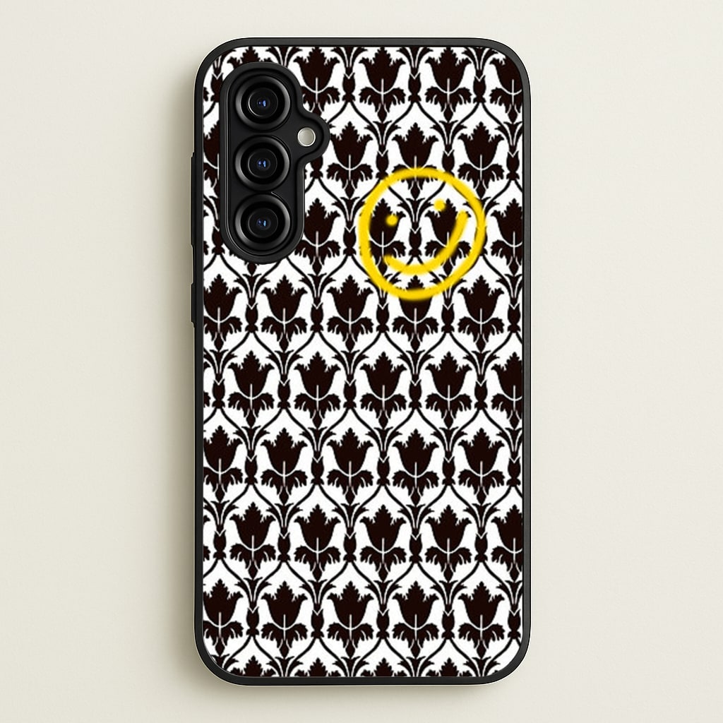 Detective Wallpaper Smile - Sherlock Phone Case for Galaxy A54