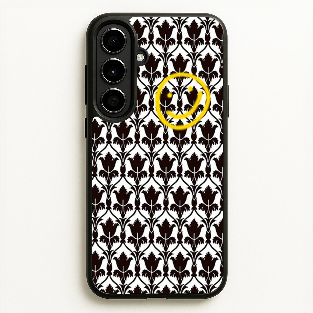Detective Wallpaper Smile - Sherlock Phone Case for Galaxy A56