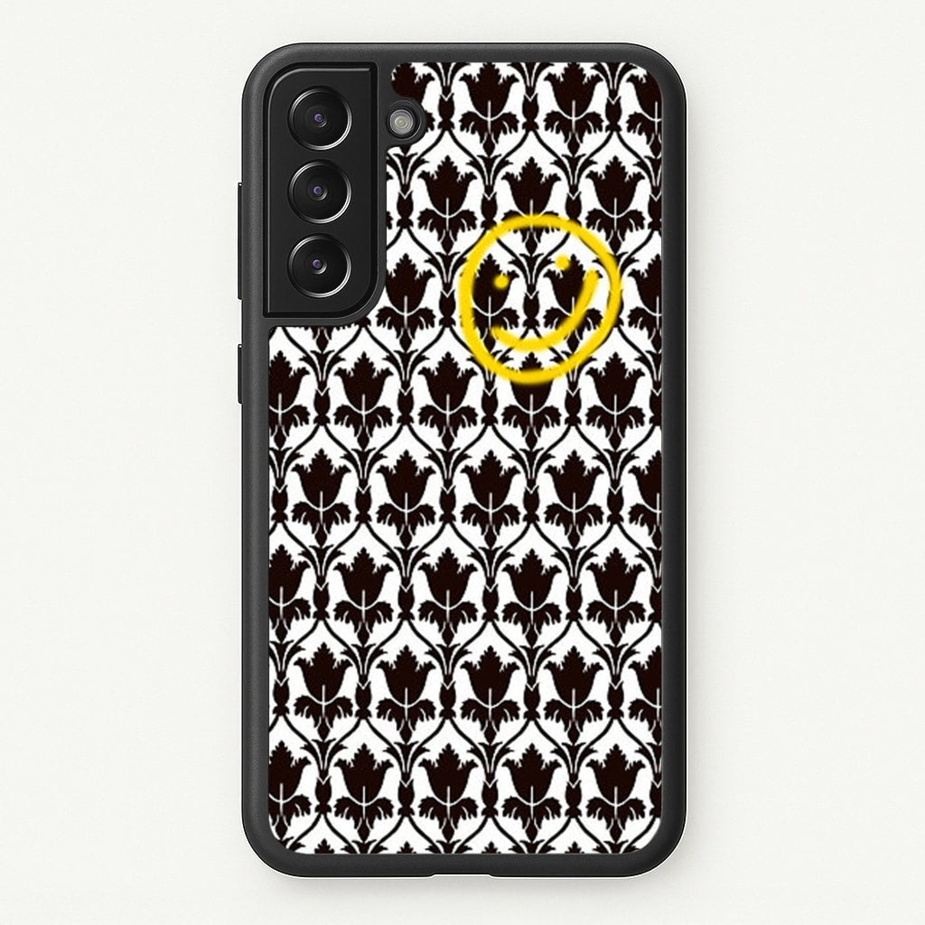 Detective Wallpaper Smile - Sherlock Phone Case for Galaxy S21