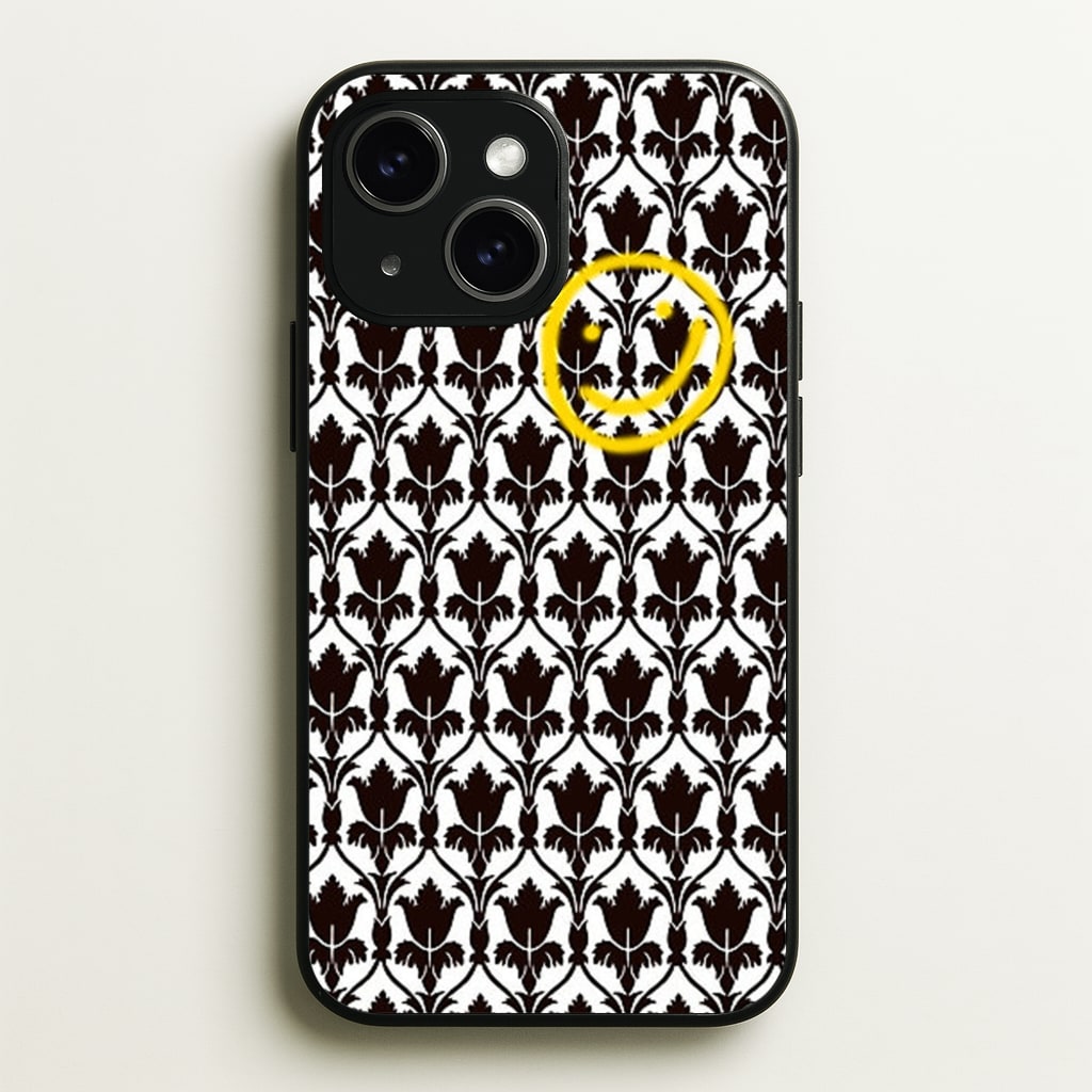 Detective Wallpaper Smile - Sherlock Phone Case for iPhone 14