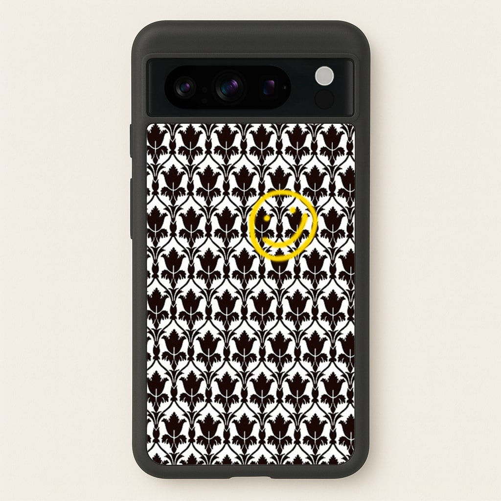 Detective Wallpaper Smile - Sherlock Phone Case for Google Pixel 8 Pro