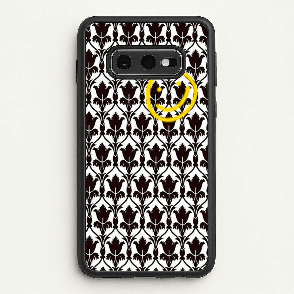 Detective Wallpaper Smile - Sherlock Phone Case for Galaxy S10e