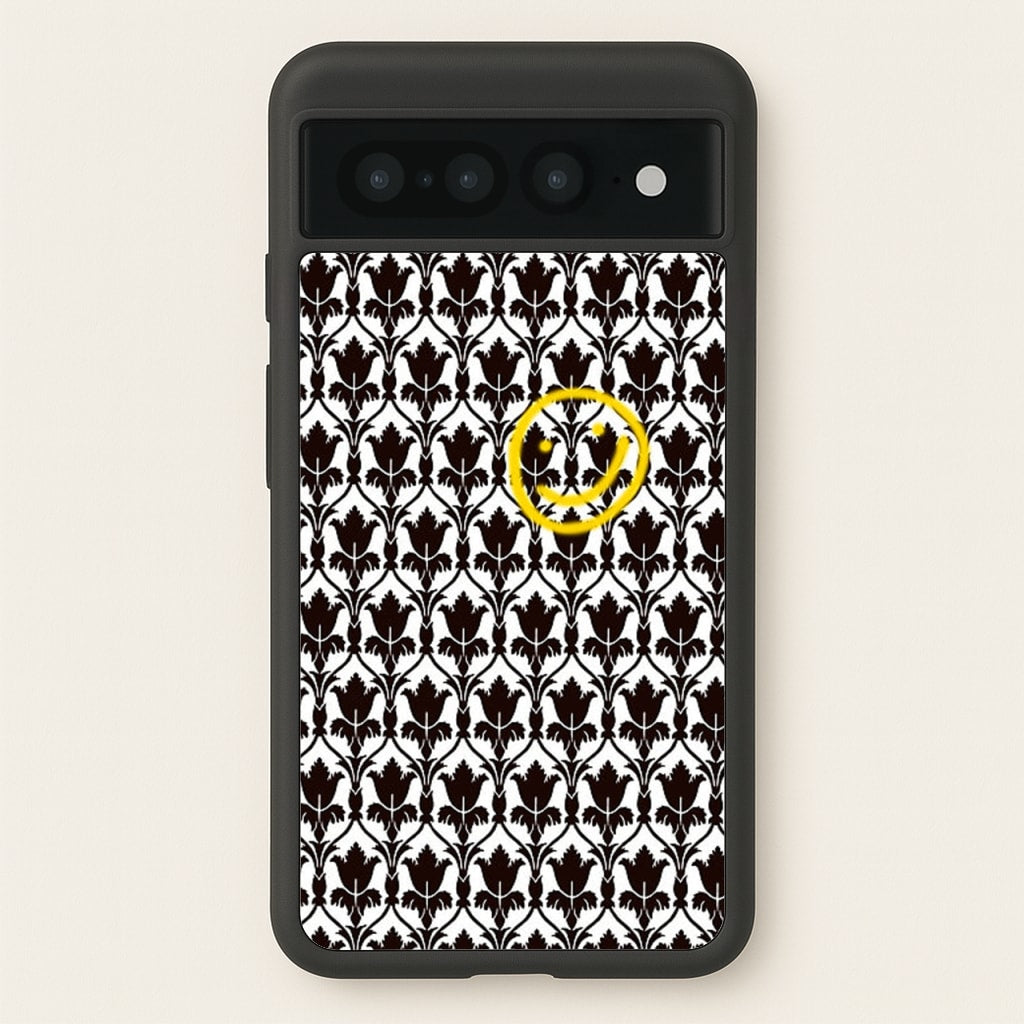 Detective Wallpaper Smile - Sherlock Phone Case for Google Pixel 7 Pro