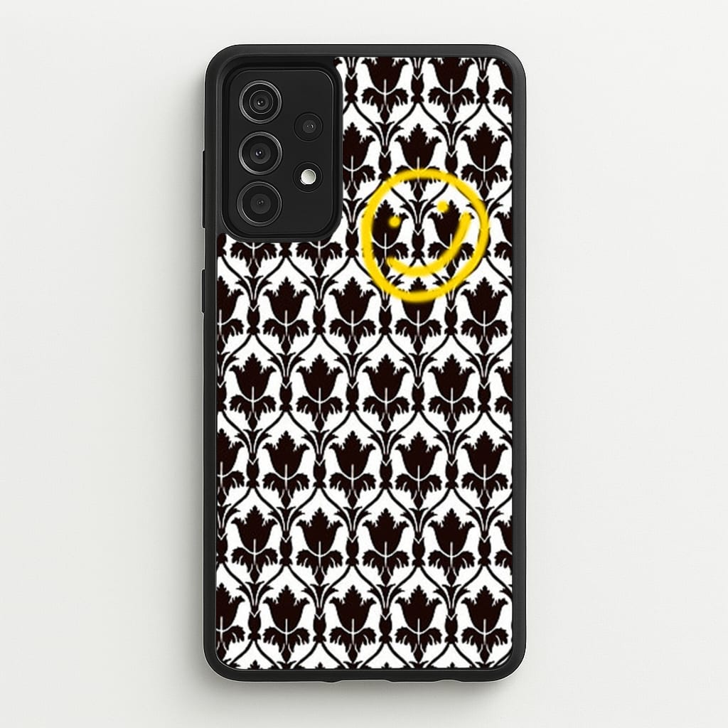 Detective Wallpaper Smile - Sherlock Phone Case for Galaxy A52 / A52s