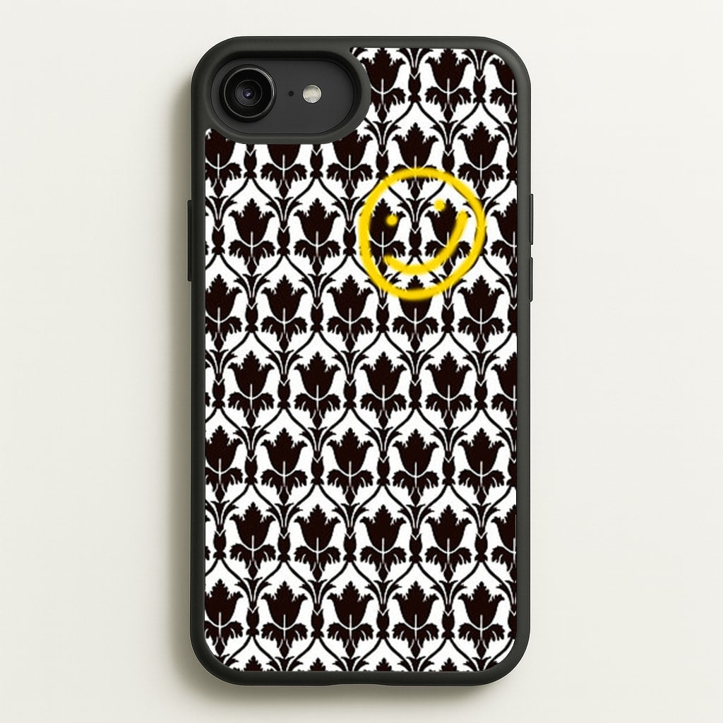Detective Wallpaper Smile - Sherlock Phone Case for iPhone 6 Plus / 7 Plus / 8 Plus