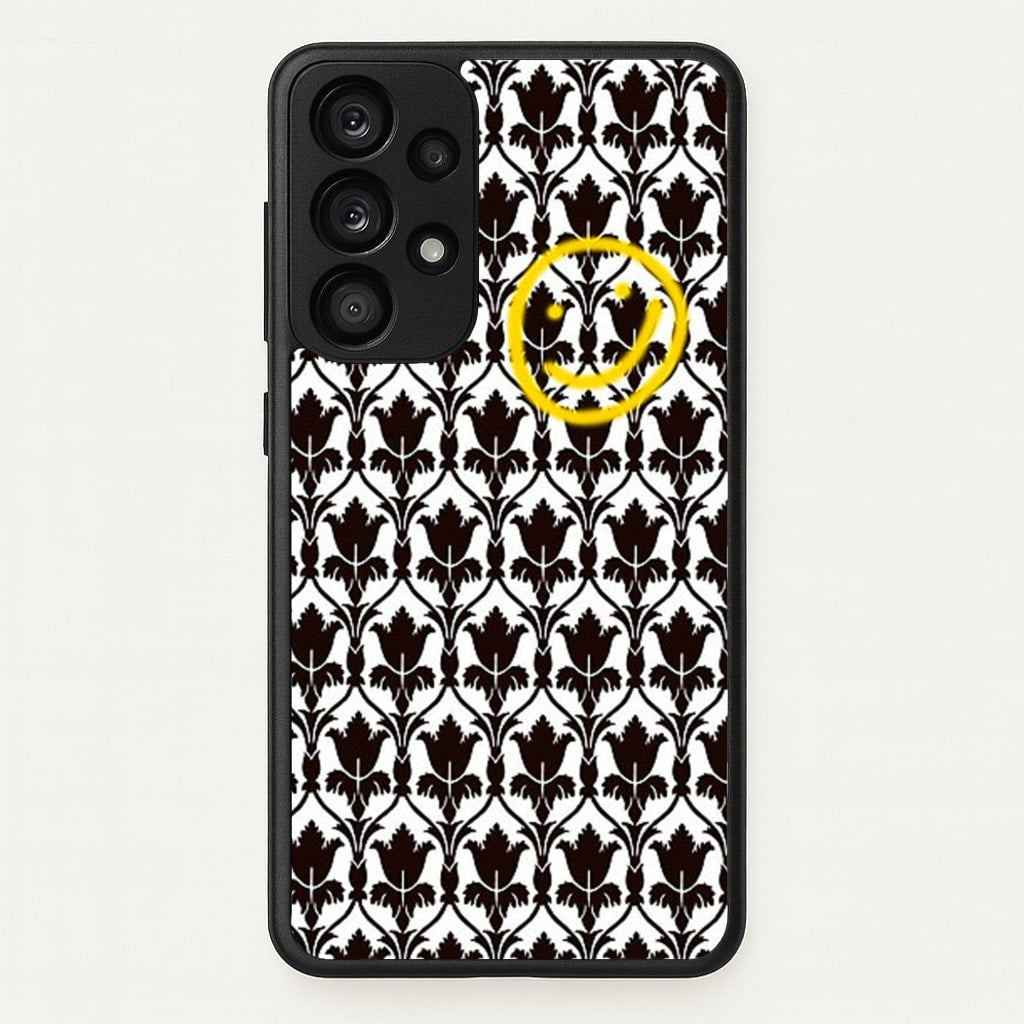 Detective Wallpaper Smile - Sherlock Phone Case for Galaxy A53