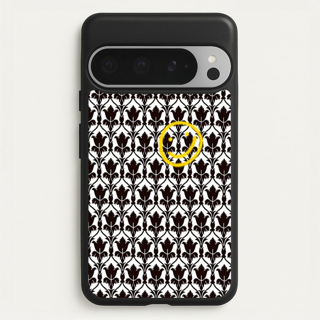 Detective Wallpaper Smile - Sherlock Phone Case for Google Pixel 9 Pro XL