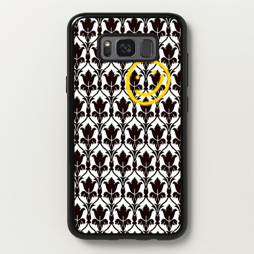 Detective Wallpaper Smile - Sherlock Phone Case for Galaxy S8 Plus