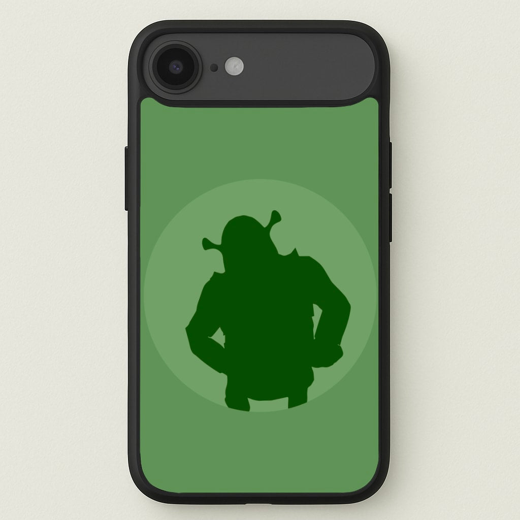 Green Ogre Outline Phone Case for iPhone 17 Air