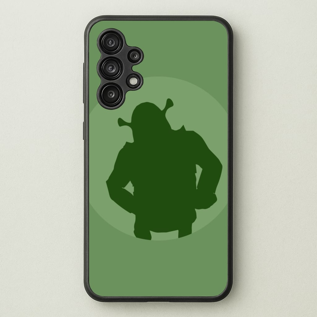 Green Ogre Outline - Shrek Phone Case for Galaxy A13