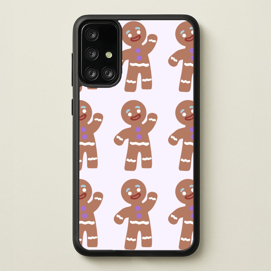 Gingerbread Man - Green Ogre - Shrek Phone Case for Galaxy A71