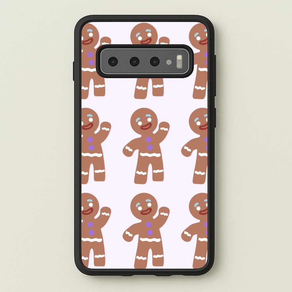 Gingerbread Man - Green Ogre - Shrek Phone Case for Galaxy S10 Plus