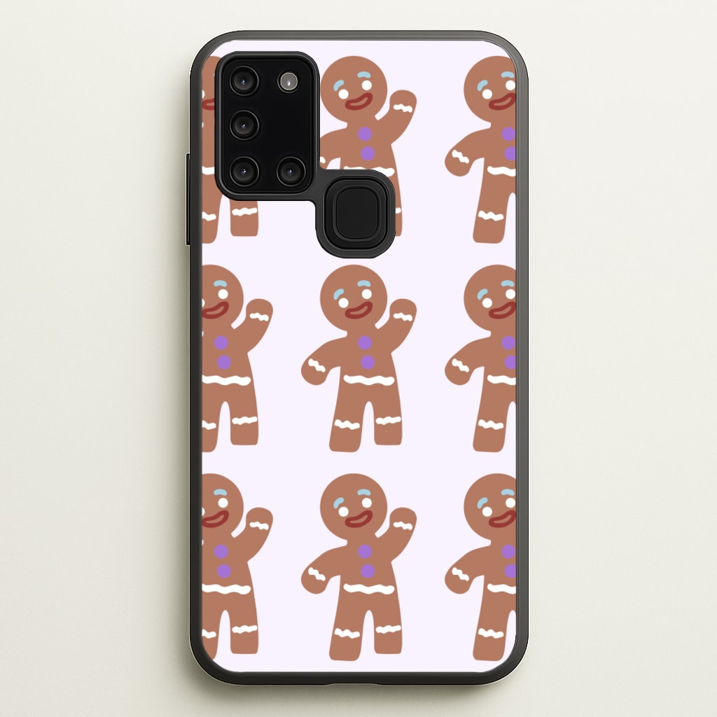 Gingerbread Man - Green Ogre - Shrek Phone Case for Galaxy A21s