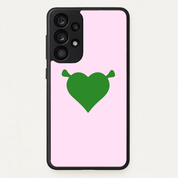 Green Ogre Heart - Shrek Phone Case for Galaxy A33