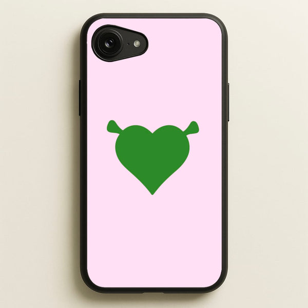 Green Ogre Heart - Shrek Phone Case for iPhone 16e