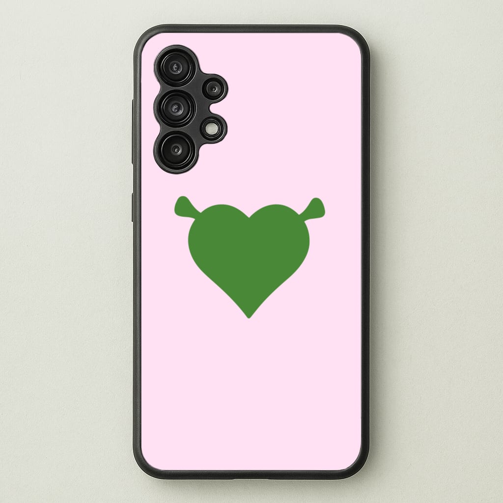 Green Ogre Heart - Shrek Phone Case for Galaxy A13