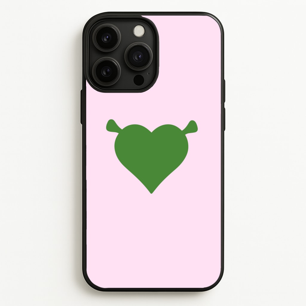 Green Ogre Heart - Shrek Phone Case for iPhone 13 Pro Max