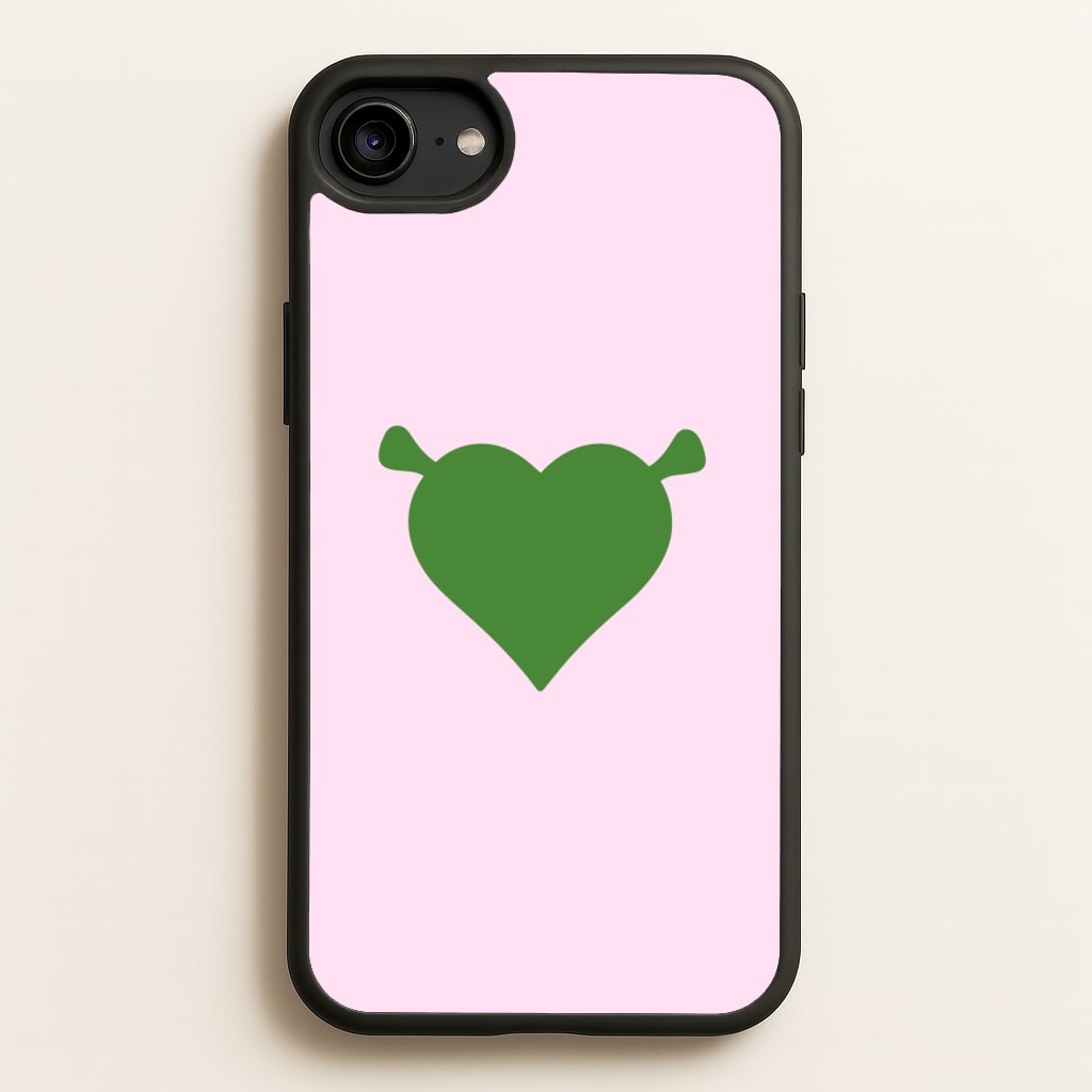 Green Ogre Heart - Shrek Phone Case for iPhone 6 / 7 / 8 / SE
