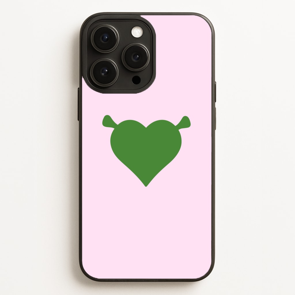 Green Ogre Heart - Shrek Phone Case for iPhone 12 Pro Max