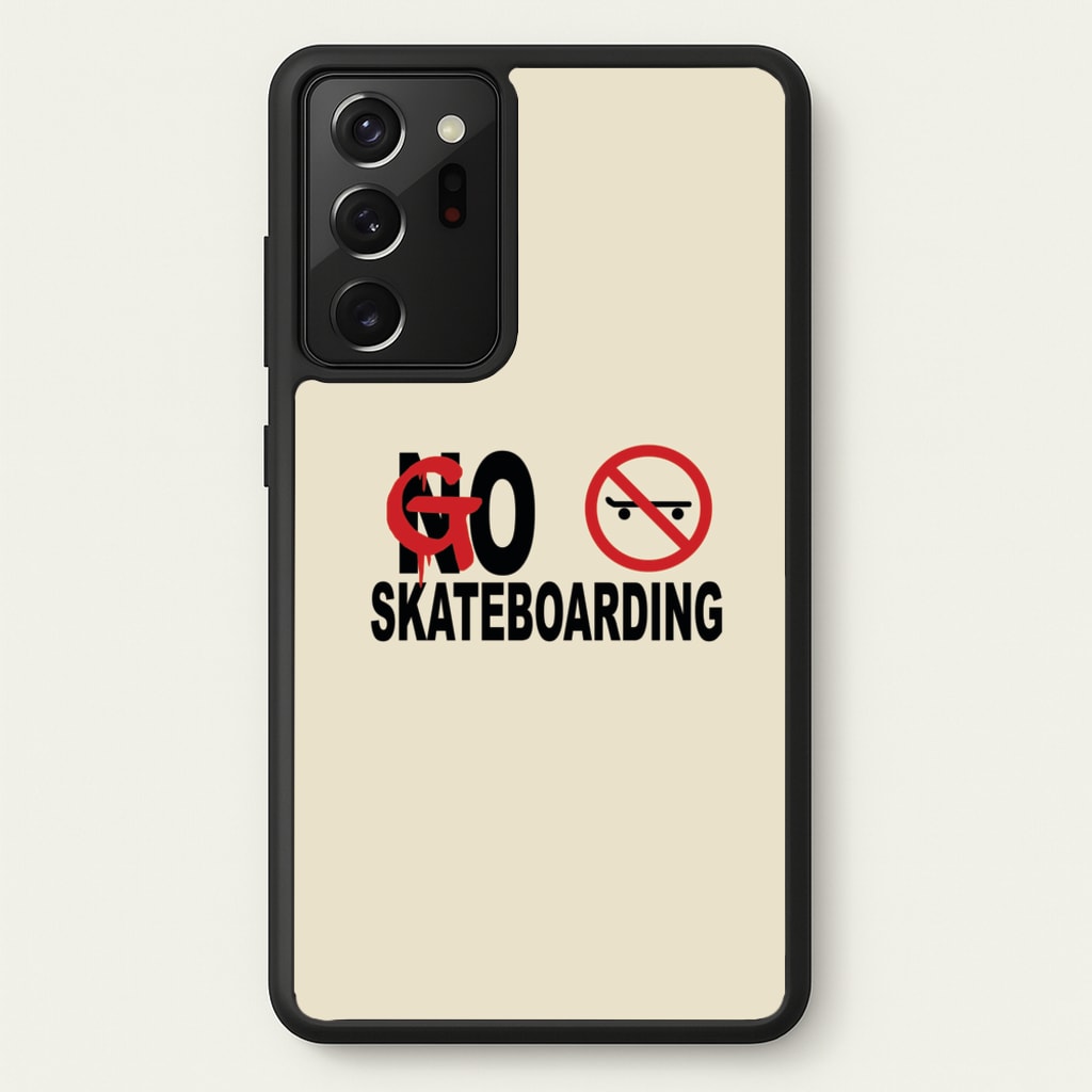 Go Skateboarding - Skate Aesthetic - Skate Aesthetic Phone Case for Galaxy Note 20 Ultra