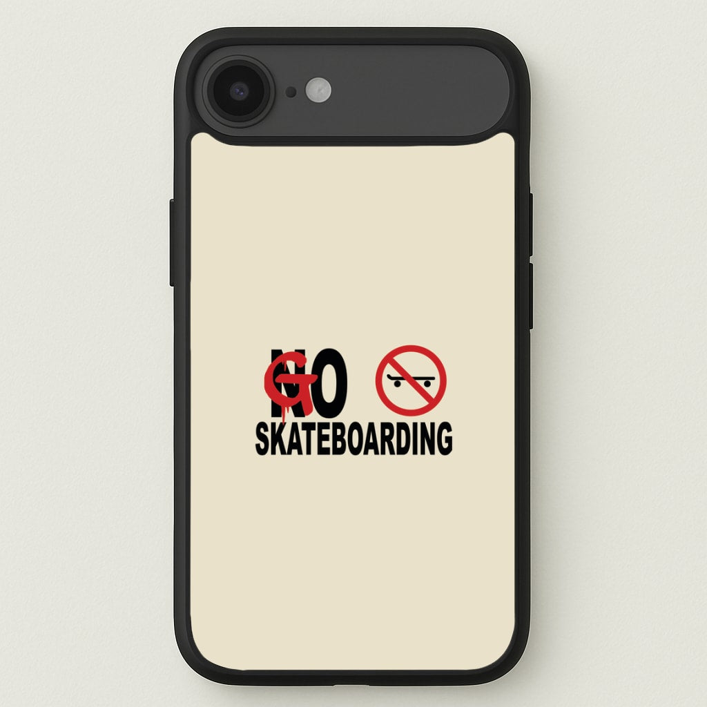 Go Skateboarding - Skate Aesthetic Phone Case for iPhone 17 Air