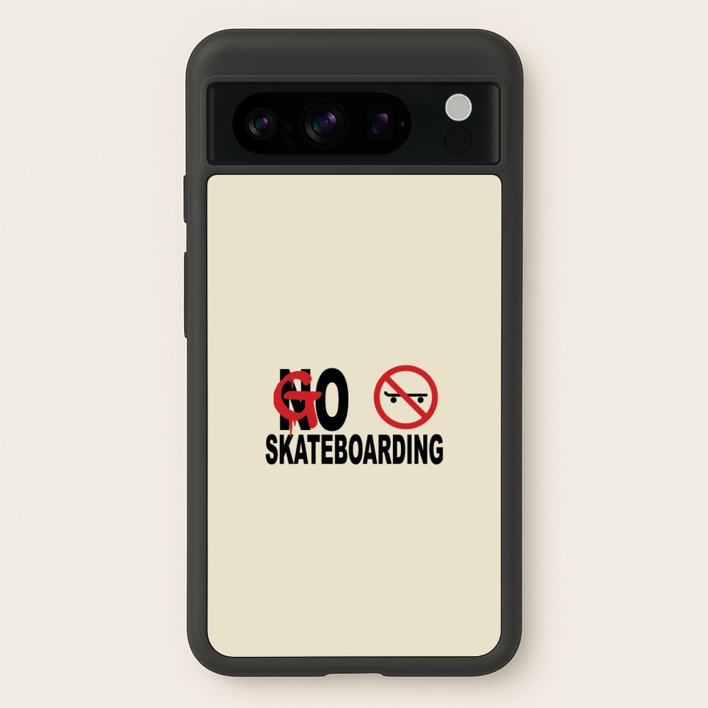 Go Skateboarding - Skate Aesthetic - Skate Aesthetic Phone Case for Google Pixel 8 Pro