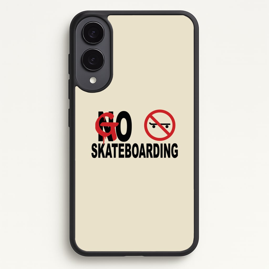 Go Skateboarding - Skate Aesthetic - Skate Aesthetic Phone Case for Galaxy S25 Edge
