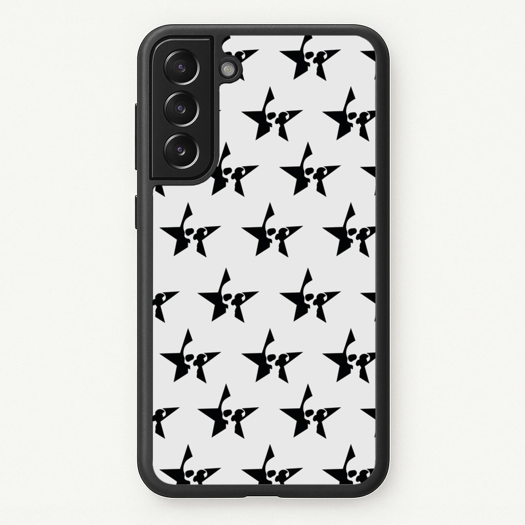 Skulls And Stars - Skate Aesthetic - Skate Aesthetic Phone Case for Galaxy S21