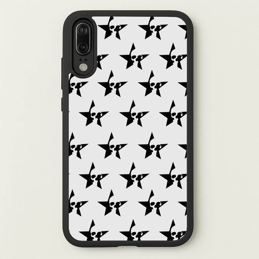 Skulls And Stars - Skate Aesthetic - Skate Aesthetic Phone Case for Huawei P20
