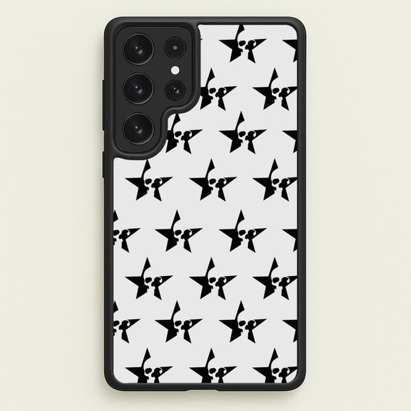 Skulls And Stars - Skate Aesthetic - Skate Aesthetic Phone Case for Galaxy S23 Ultra