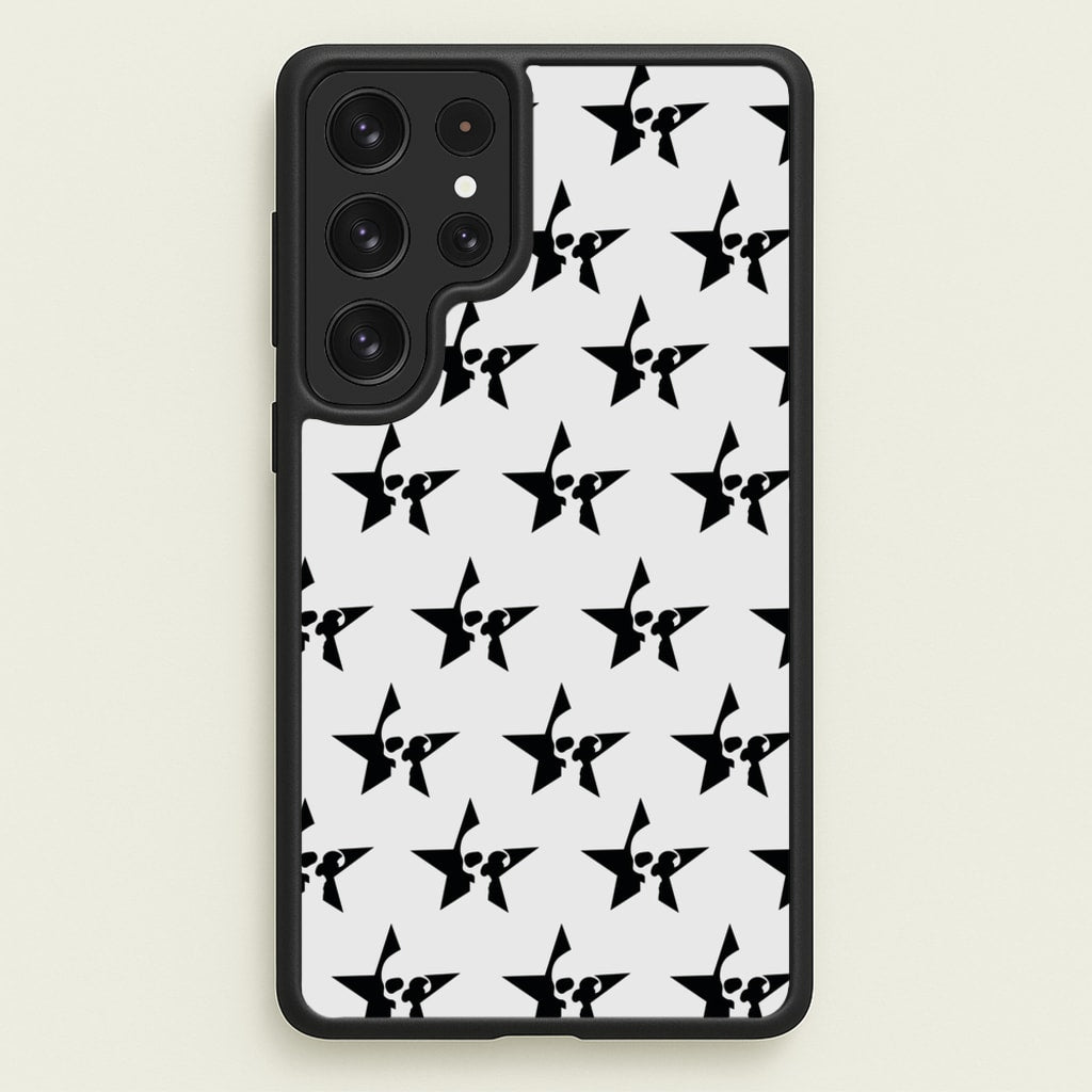 Skulls And Stars - Skate Aesthetic - Skate Aesthetic Phone Case for Galaxy S22 Ultra