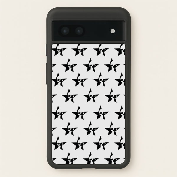 Skulls And Stars - Skate Aesthetic - Skate Aesthetic Phone Case for Google Pixel 6a