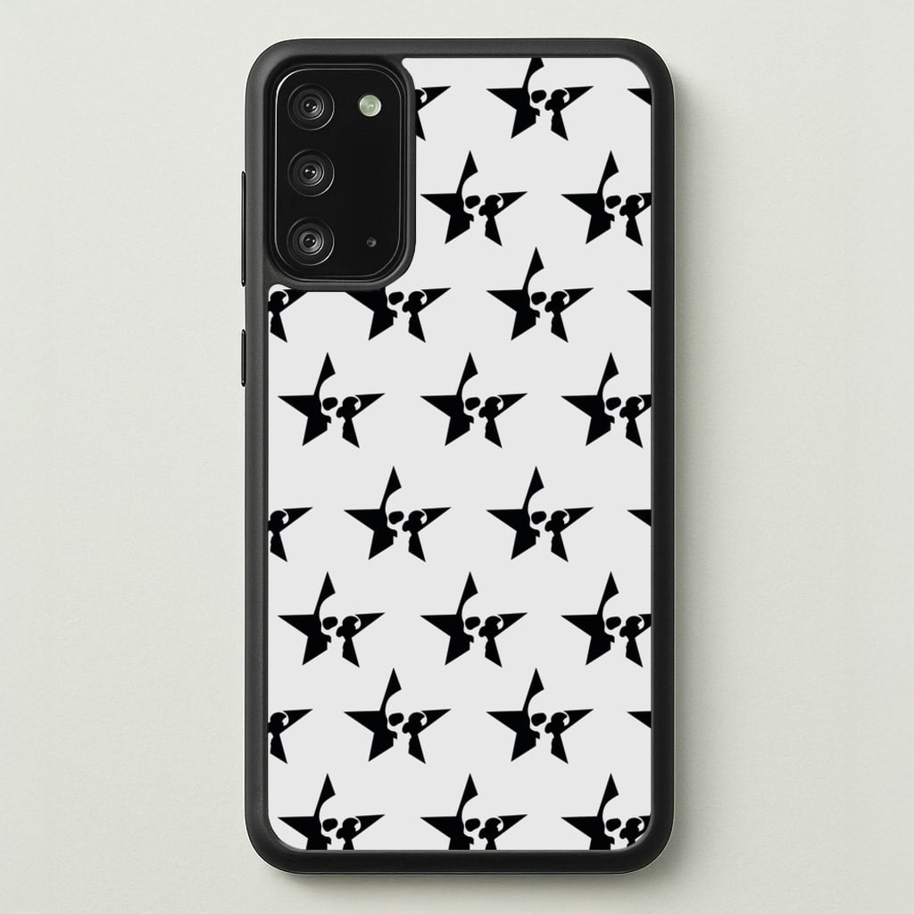 Skulls And Stars - Skate Aesthetic - Skate Aesthetic Phone Case for Galaxy Note 20