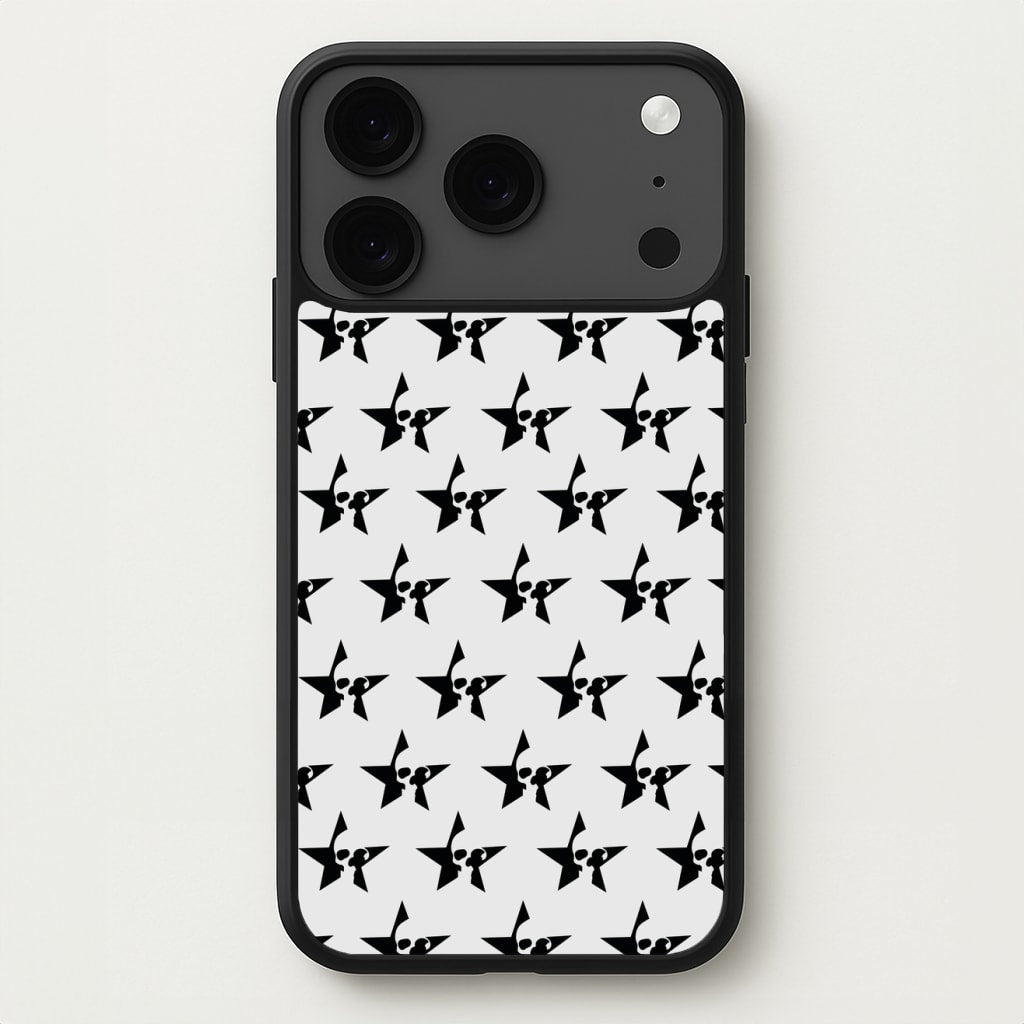 Skulls And Stars - Skate Aesthetic Phone Case for iPhone 17 Pro