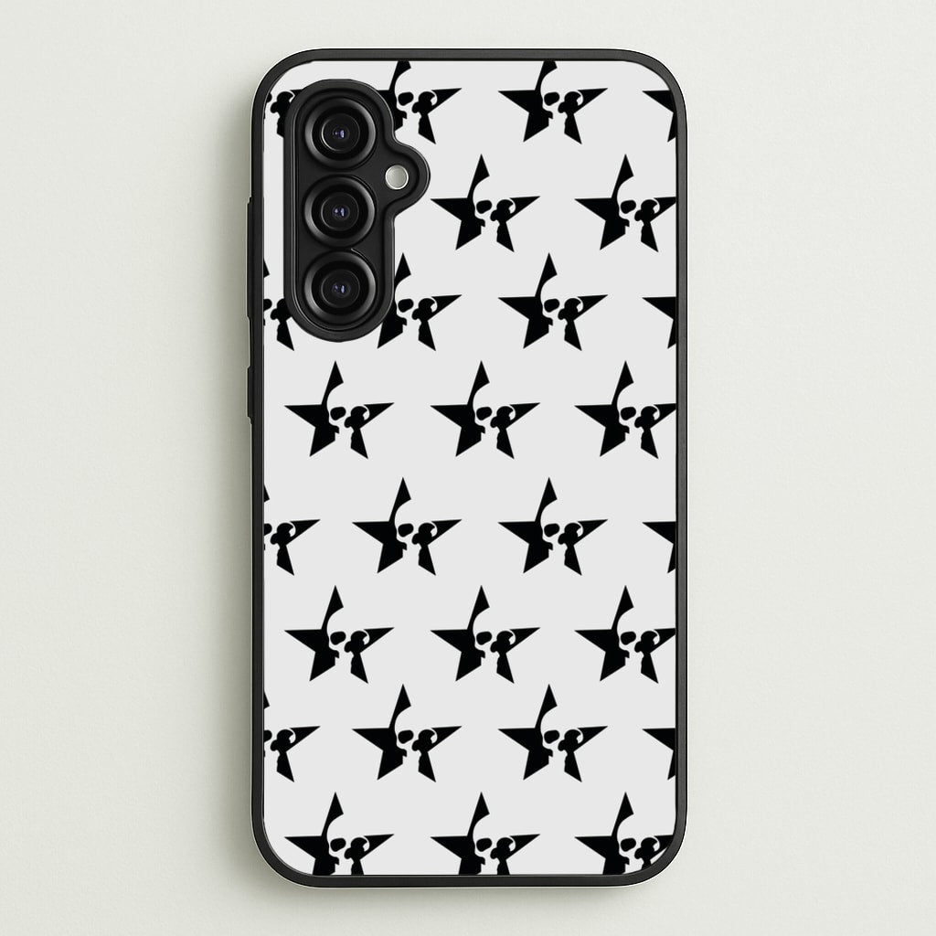Skulls And Stars - Skate Aesthetic - Skate Aesthetic Phone Case for Galaxy A14