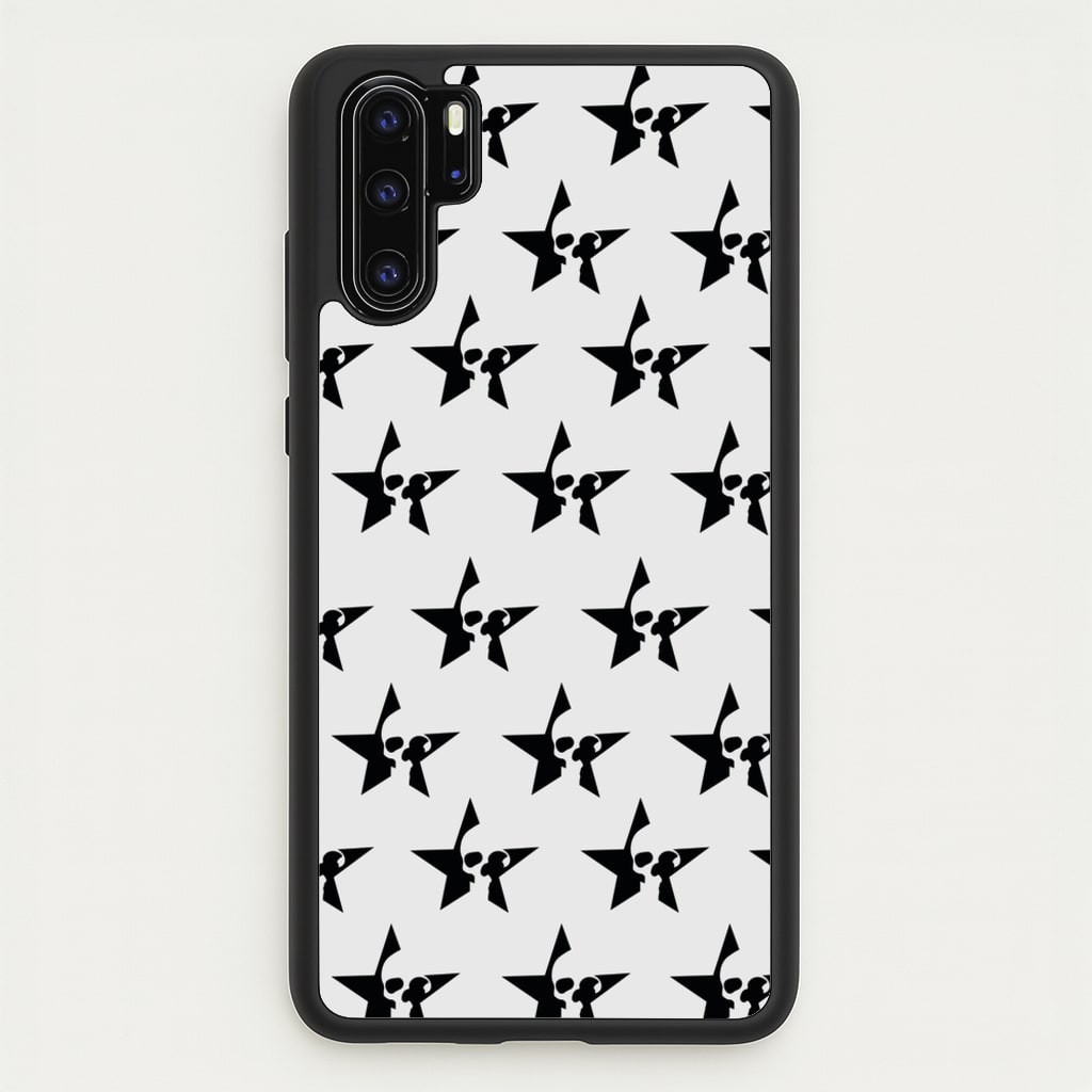 Skulls And Stars - Skate Aesthetic - Skate Aesthetic Phone Case for Huawei P30 Pro