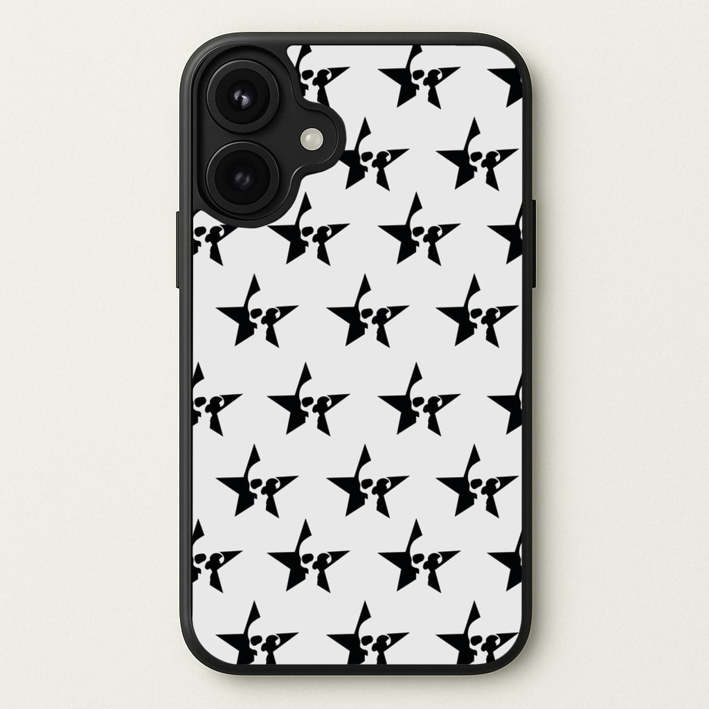 Skulls And Stars - Skate Aesthetic Phone Case for iPhone 17