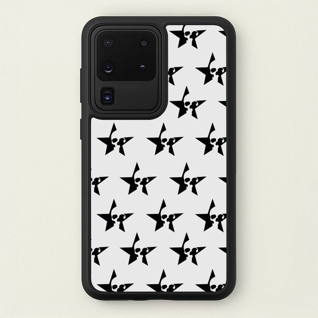 Skulls And Stars - Skate Aesthetic - Skate Aesthetic Phone Case for Galaxy S20 Ultra