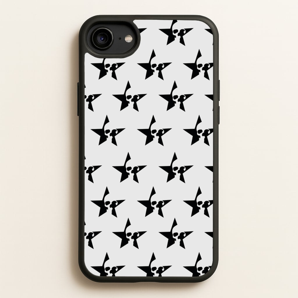 Skulls And Stars - Skate Aesthetic - Skate Aesthetic Phone Case for iPhone 6 / 7 / 8 / SE
