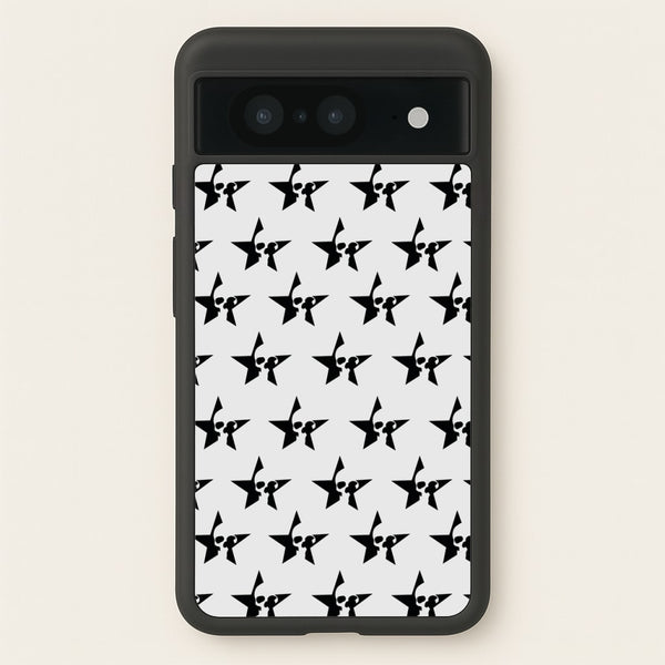 Skulls And Stars - Skate Aesthetic - Skate Aesthetic Phone Case for Google Pixel 8